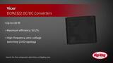 Vicor DCM2322 DC/DC Converters | Digi-Key Daily Vicor DCM2322 DC/DC Converters | Digi-Key Daily