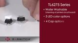 Tact Switches: E-Switch - TL6275 Tact Switches: E-Switch - TL6275