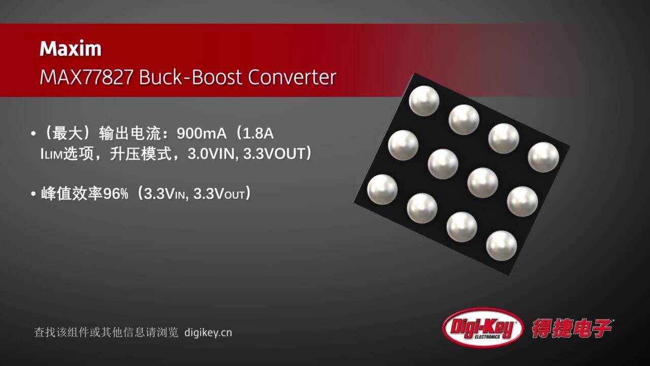 Analog Devices MAX77827 Buck-Boost Converter | DigiKey Daily