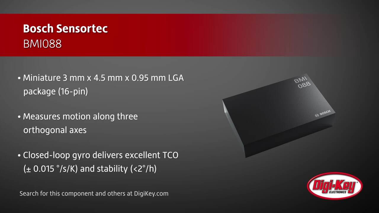 Bosch Sensortec Distributor Digikey Electronics