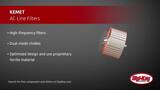 KEMET AC Line Filters | Digi-Key Daily KEMET AC Line Filters | Digi-Key Daily