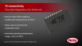TE Connectivity Discrete Magnetics for Ethernet | Digi-Key Daily TE Connectivity Discrete Magnetics for Ethernet | Digi-Key Daily