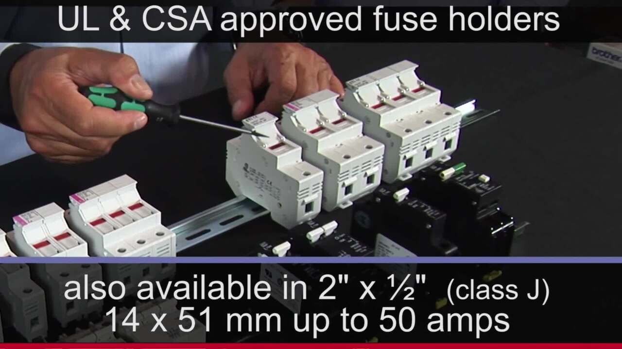 American Electrical UL & CSA Approved Fuse Holders and Circuit Breakers
