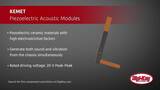 KEMET Piezoelectric Acoustic Modules | Digi-Key Daily KEMET Piezoelectric Acoustic Modules | Digi-Key Daily