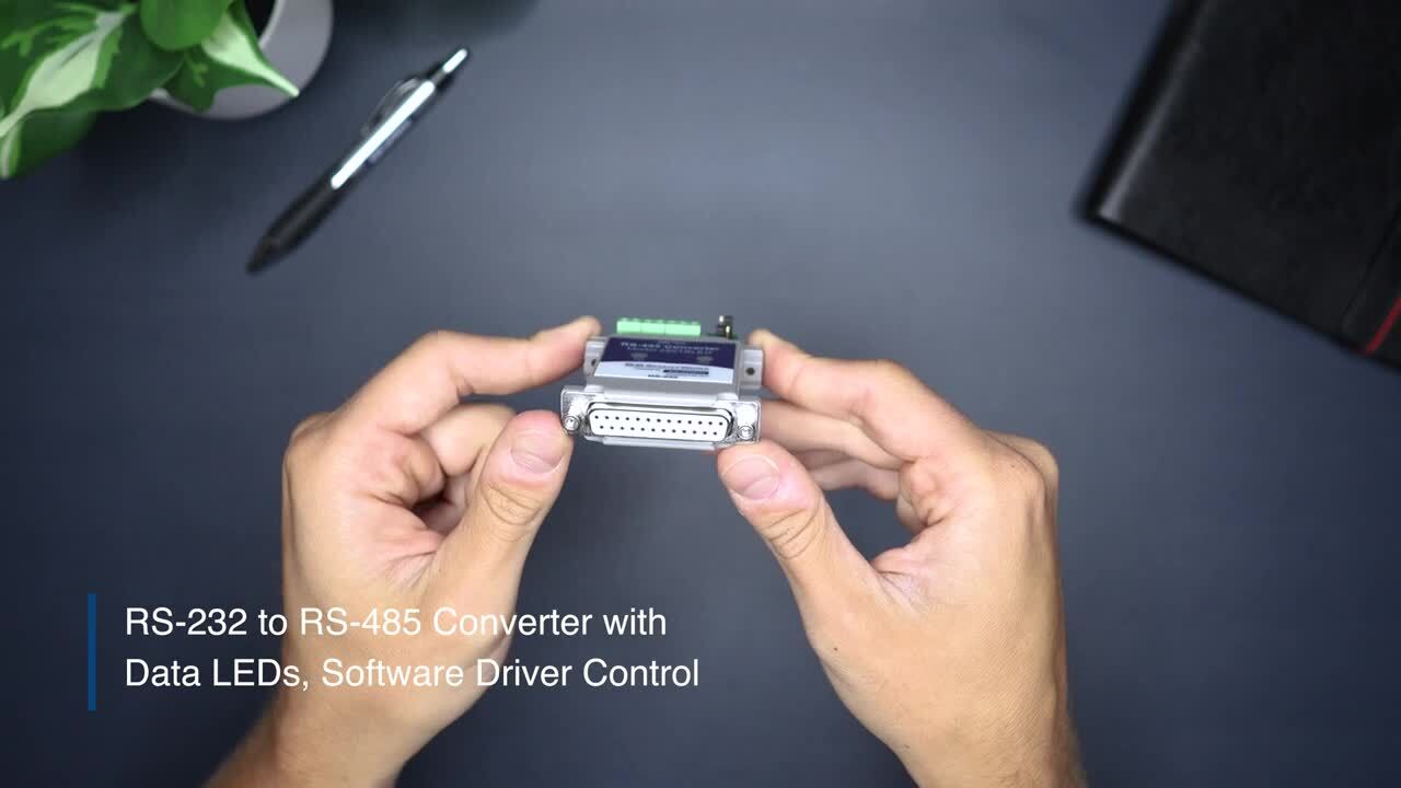 Unboxing the BB-485TBLED RS-485 LED Terminal Block Converter