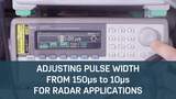 Higher Power GaN PAs - running in short pulse widths for radar Higher Power GaN PAs - running in short pulse widths for radar