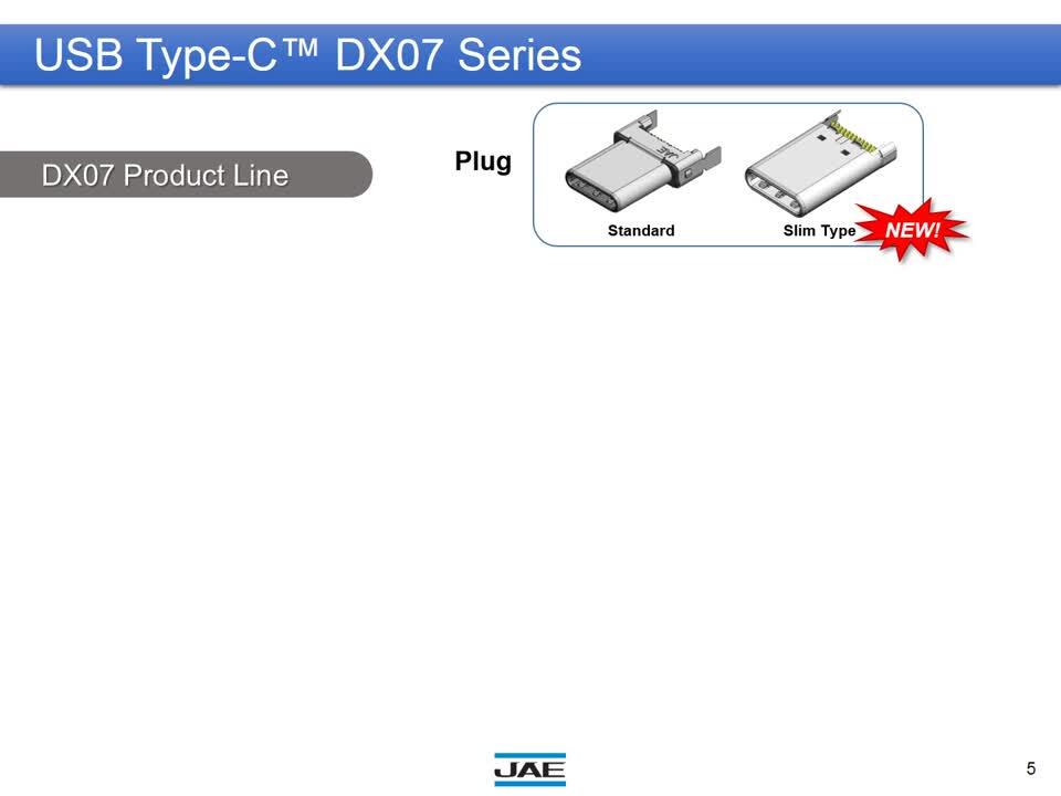 Introduction of DX07 Series
