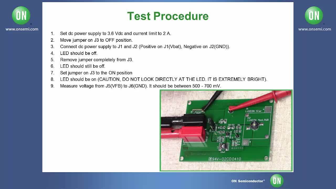 Up to 600mA DC-DC Converter Evaluation Board - NCP1421LEDGEVB