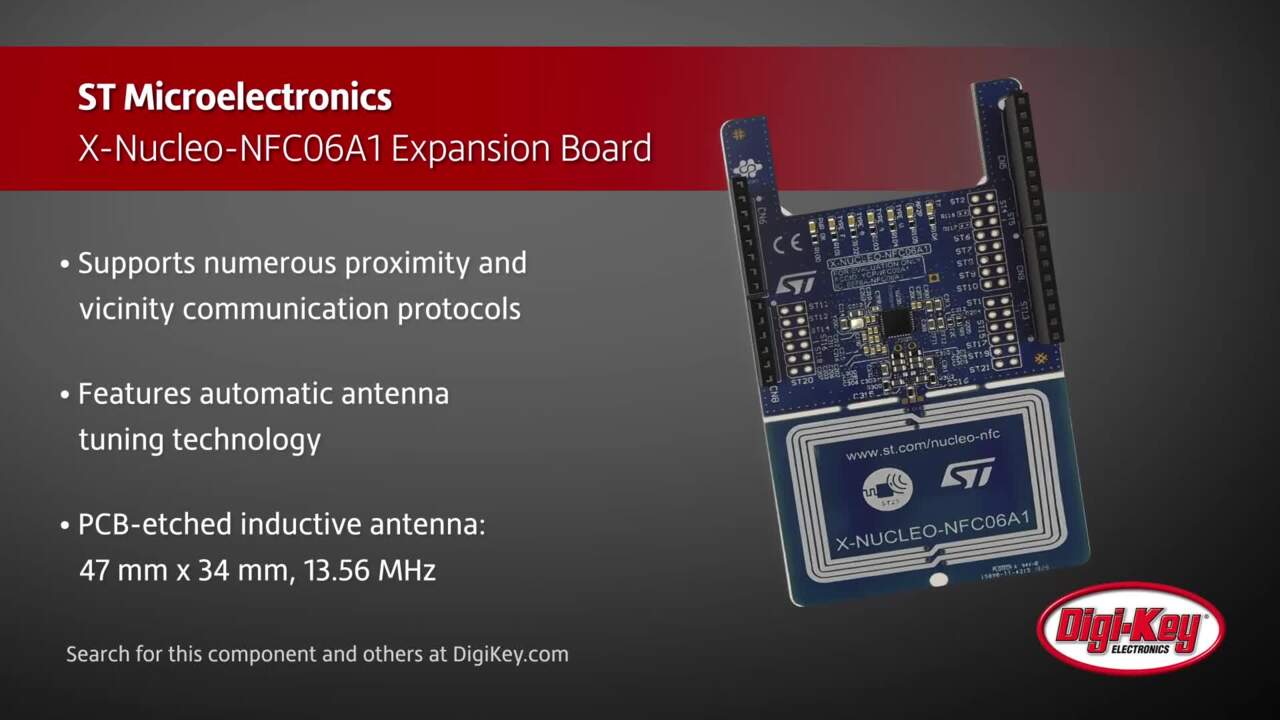 ST Microelectronics X-NUCLEO-NFC06A1 | DigiKey Daily