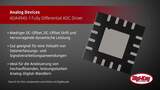 Analog Devices ADA4945-1 Fully Differential ADC Driver | Digi-Key Daily