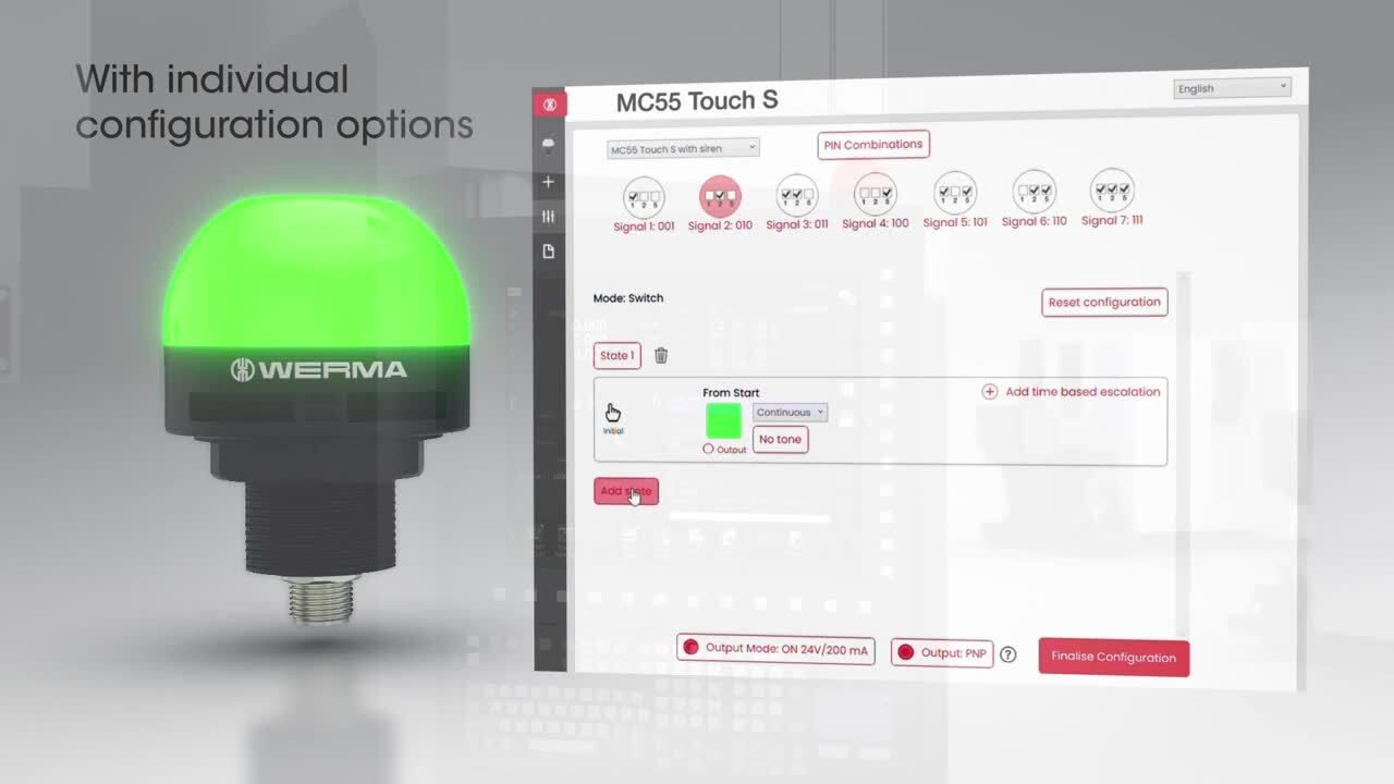 WERMA Multicolour Beacons - Introducing the MC Beacon Variants