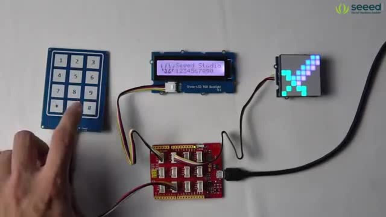 Grove - 12-Channel Capacitive Touch Keypad