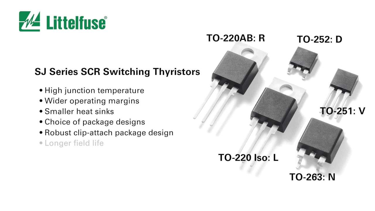 Littelfuse SJ Series Thyristors