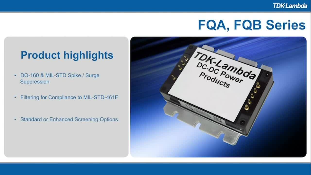 TDK-Lambda FQA/FQB Series