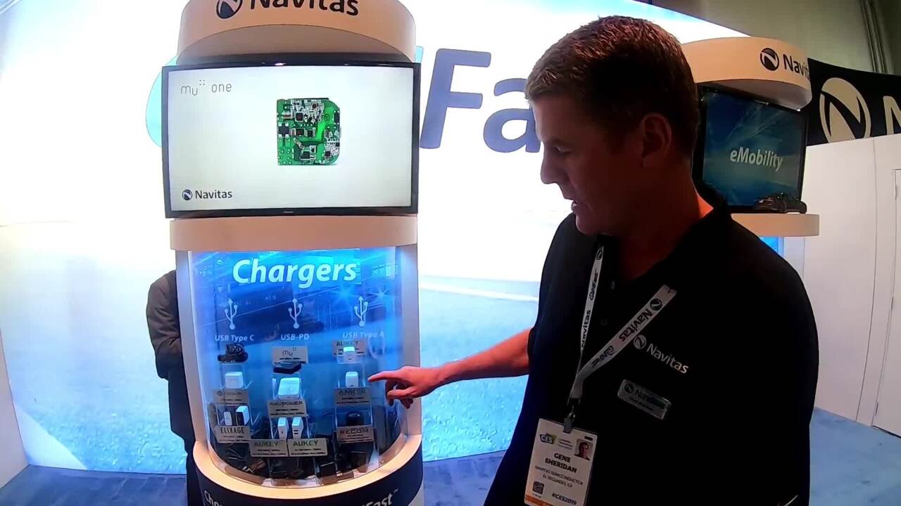 GaNFast Chargers in mass production