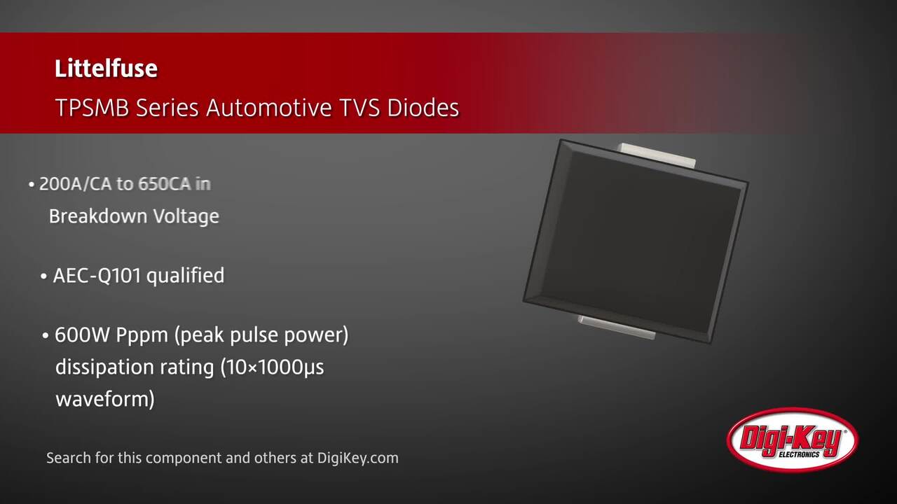 Littelfuse TPSMB Series TVS Diodes | DigiKey Daily