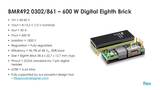 BMR492 – digital isolated eighth brick DC/DC converter (1100W) BMR492 – digital isolated eighth brick DC/DC converter (1100W)