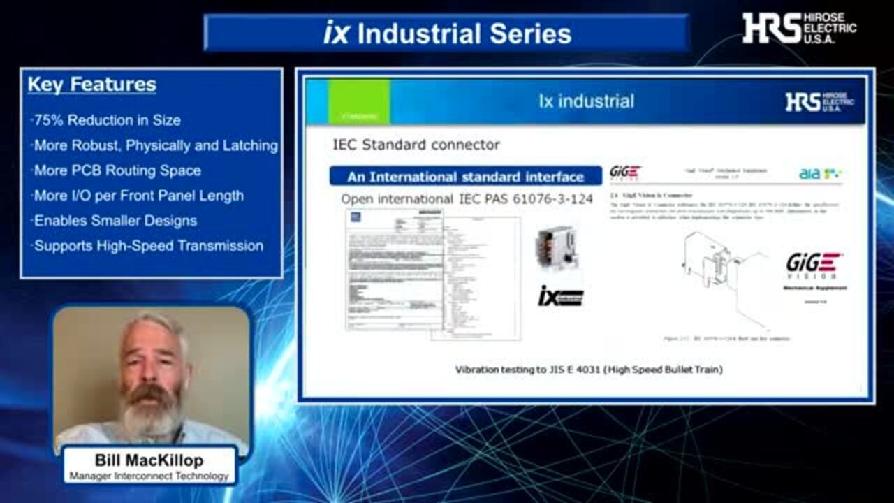 ix Industrial™ Series Connectors