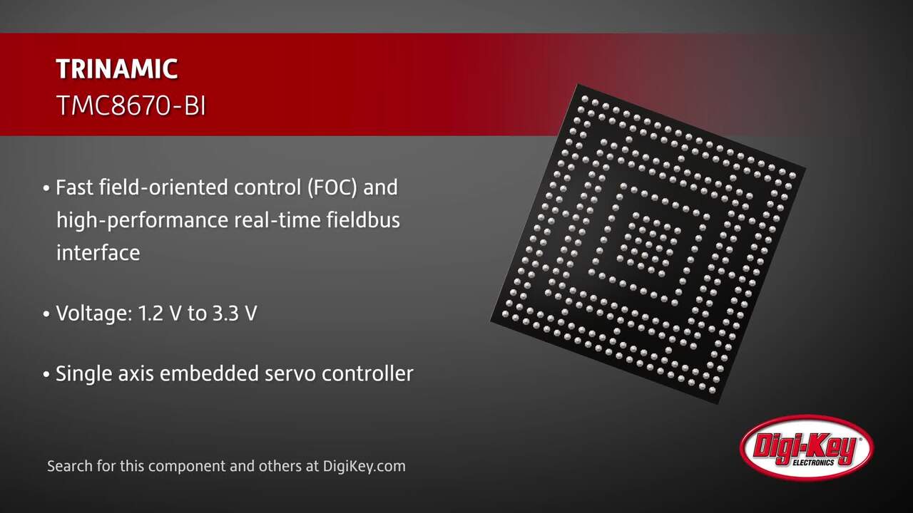 TRINAMIC TMC8670-BI | DigiKey Daily