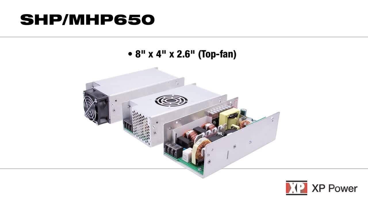 SHP-MHP: 350 - 1000 Watts AC-DC Power Supplies