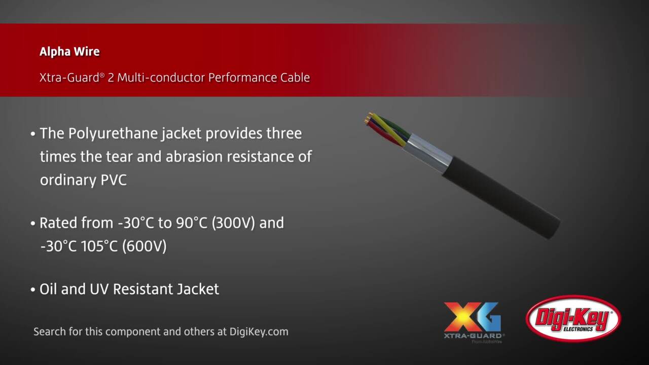 Alpha Wire Xtra-Guard® 2 Cable Line | DigiKey Daily