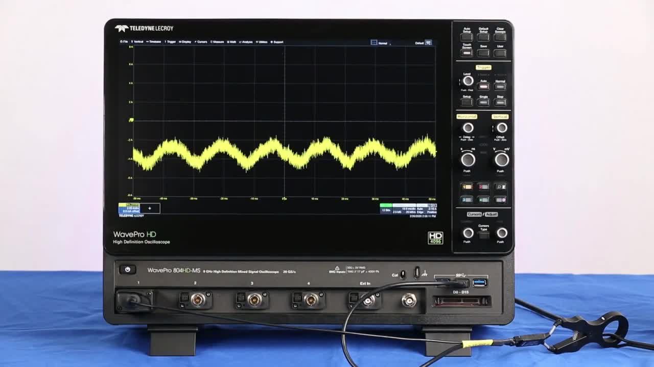 Quickly Make an Oscilloscope Current Probe From a Current Sensor