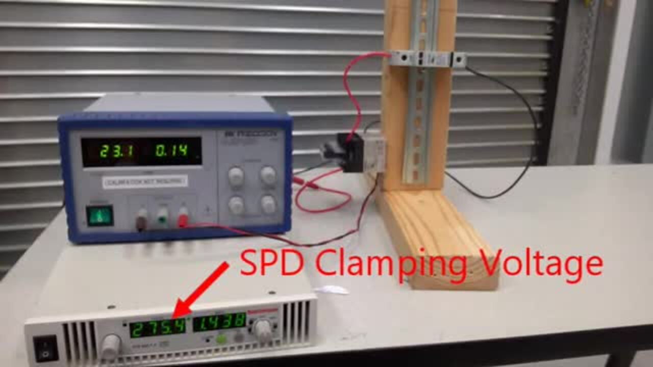 Bourns Surge Protection Device (SPD) Disconnect Demonstration