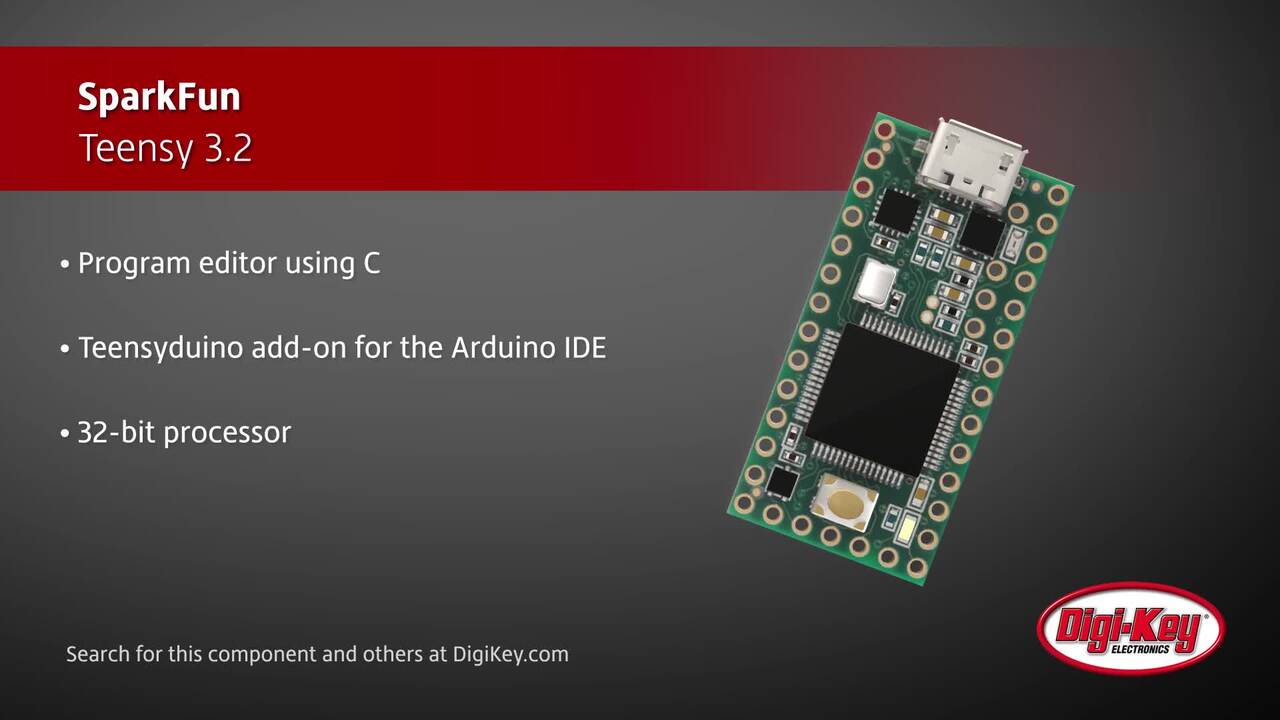 SparkFun Teensy 3.2 | DigiKey Daily