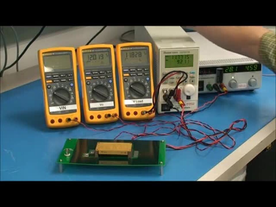DC-DC Converters: Measuring Line & Load Regulation
