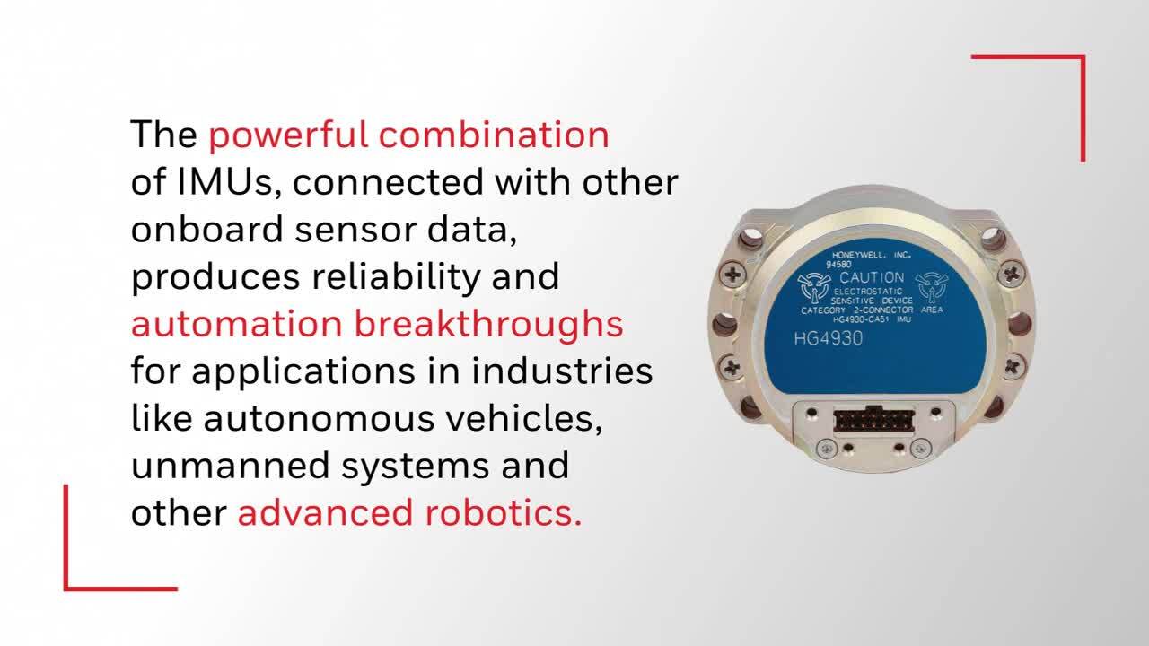 Honeywell’s HG4930 Industrial IMUs - Honeywell Aerospace