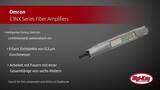 Omron E3NX Series Fiber Amplifiers | Digi-Key Daily Omron E3NX Series Fiber Amplifiers | Digi-Key Daily