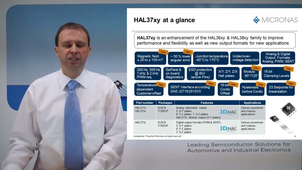 HAL37xy 2nd Gen 2D Sensor Family