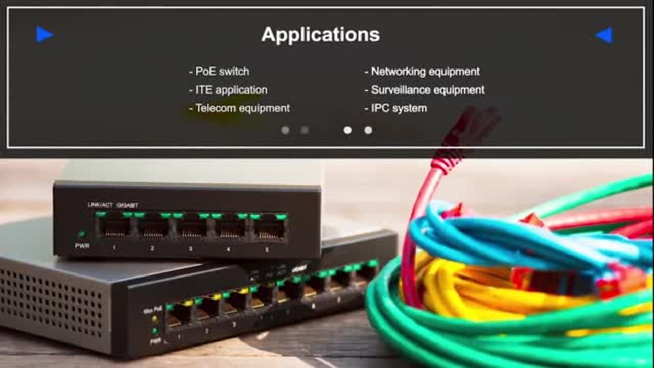 Adapter for POE Switches