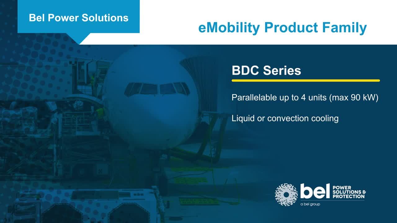 Bel Power Solutions eMobility Product Family Overview