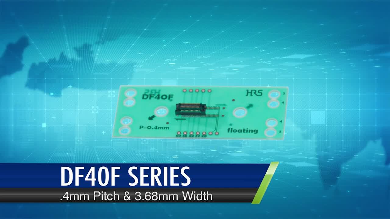 DF40F Series Small Floating Board-to-Board Connector