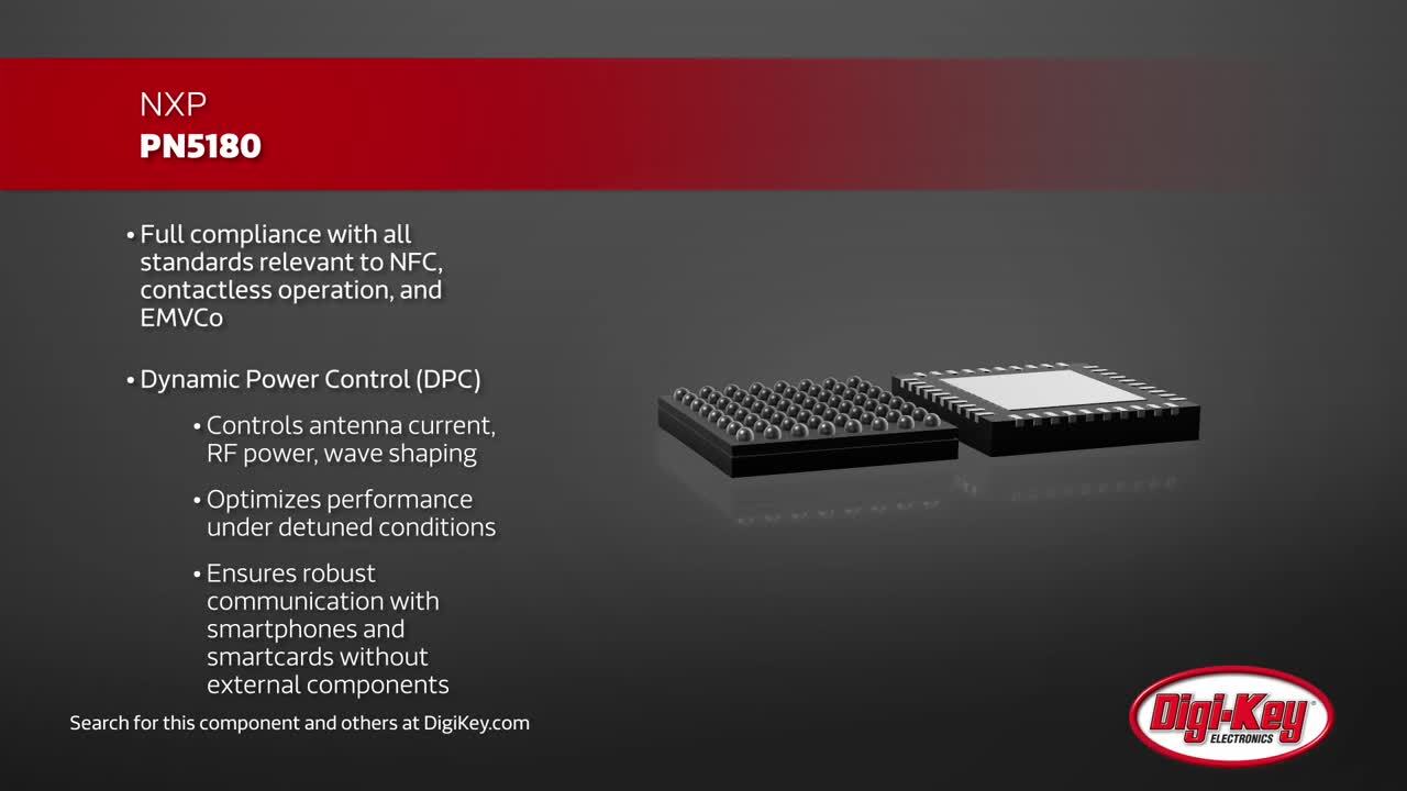 NXP PN5180 High-Power NFC Frontend IC Solution | DigiKey Daily