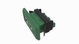 3D Animation of Standard IEC Thermocouple Connector Fascia Socket
