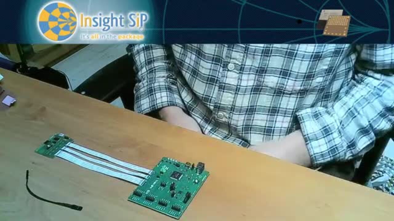 Unboxing ISP2053-AX-EB - demonstration by Nick Wood, Insight SiP