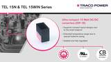 TEL 15N & TEL 15WIN – Ultra compact 15 Watt DC/DC converters (DIP-16)
