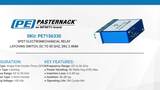 Pasternack PE71S6330 | SPDT Electromechanical Relay Latching Switch, DC to 50 GHz, 28V, 2.4mm Pasternack PE71S6330 | SPDT Electromechanical Relay Latching Switch, DC to 50 GHz, 28V, 2.4mm