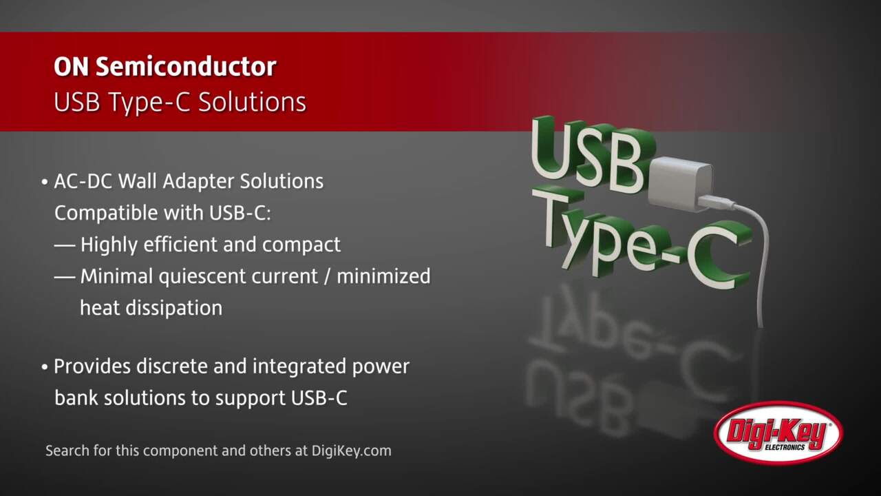 onsemi USB Type-C Solutions | DigiKey Daily