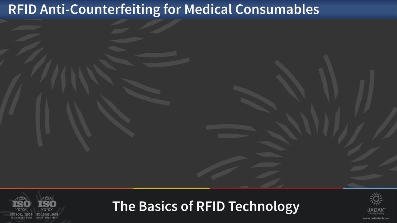 JADAK Medical RFID Anti-Counterfeiting