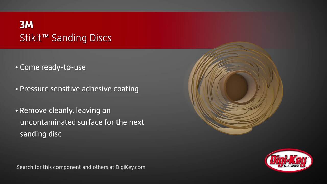 3M Stikit™ Sanding Discs | DigiKey Daily