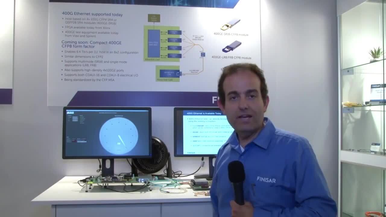  Coherent 400G Ethernet Technology Video at ECOC 2015