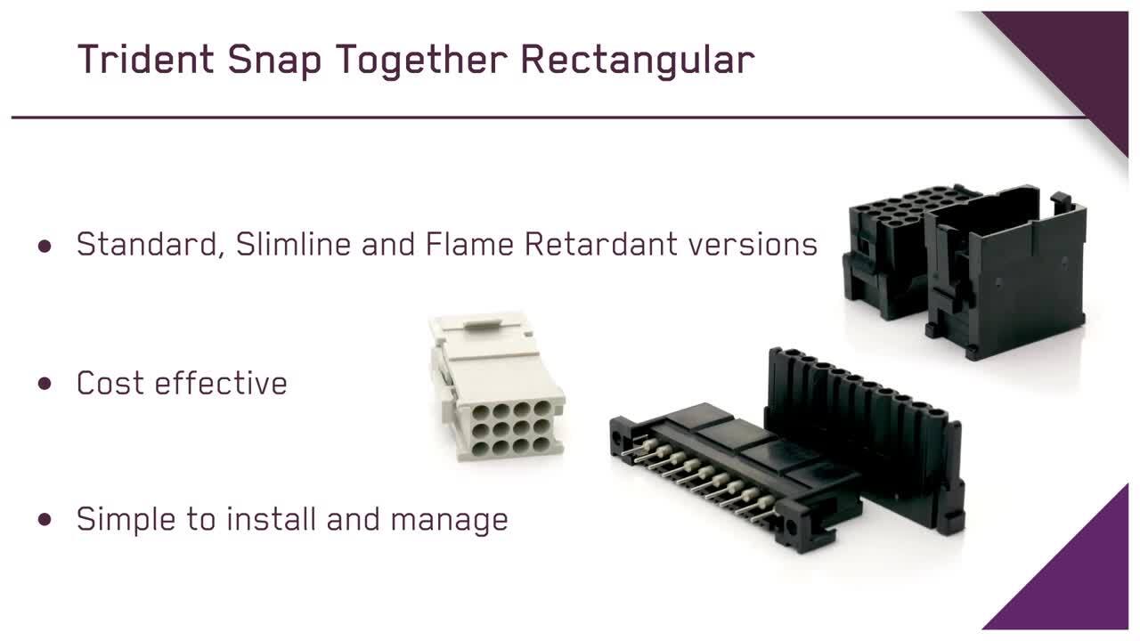 ITT Cannon's Trident Connectors