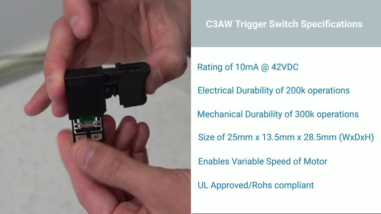 DC Brushless Power Tools – Trigger Switch