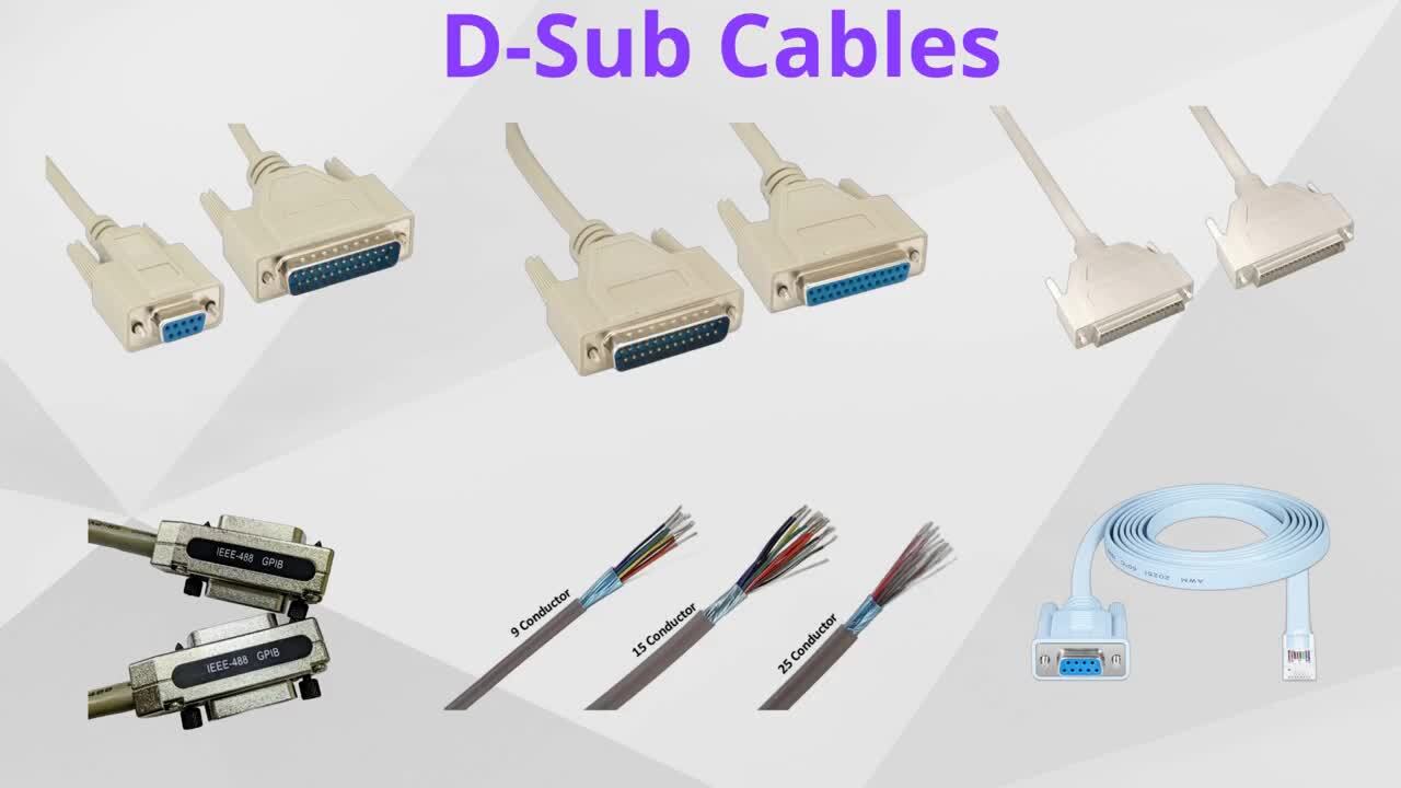 CompuCablePlusUSA D-Sub Connector DIY Kits: Solder, Crimp, and Solderless Solutions
