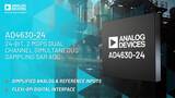 24-Bit, 2 MSPS Dual Simultaneous Sampling SAR ADC 24-Bit, 2 MSPS Dual Simultaneous Sampling SAR ADC