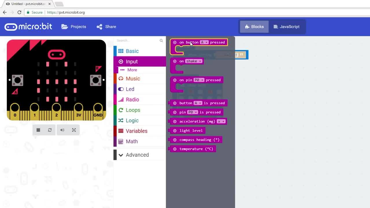 Getting Started with micro:bit Part 1: Say Hello
