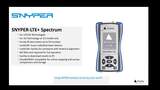 Cellular Signal Analysers - SNYPER Overview - Informational Video Cellular Signal Analysers - SNYPER Overview - Informational Video